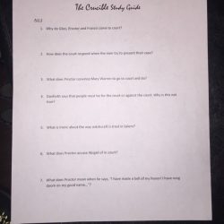 The crucible act 3 reading guide