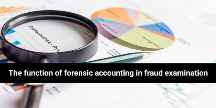 Fraud examination valuation business