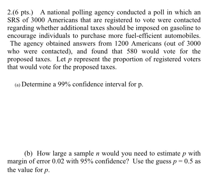 A polling agency is investigating the voter support